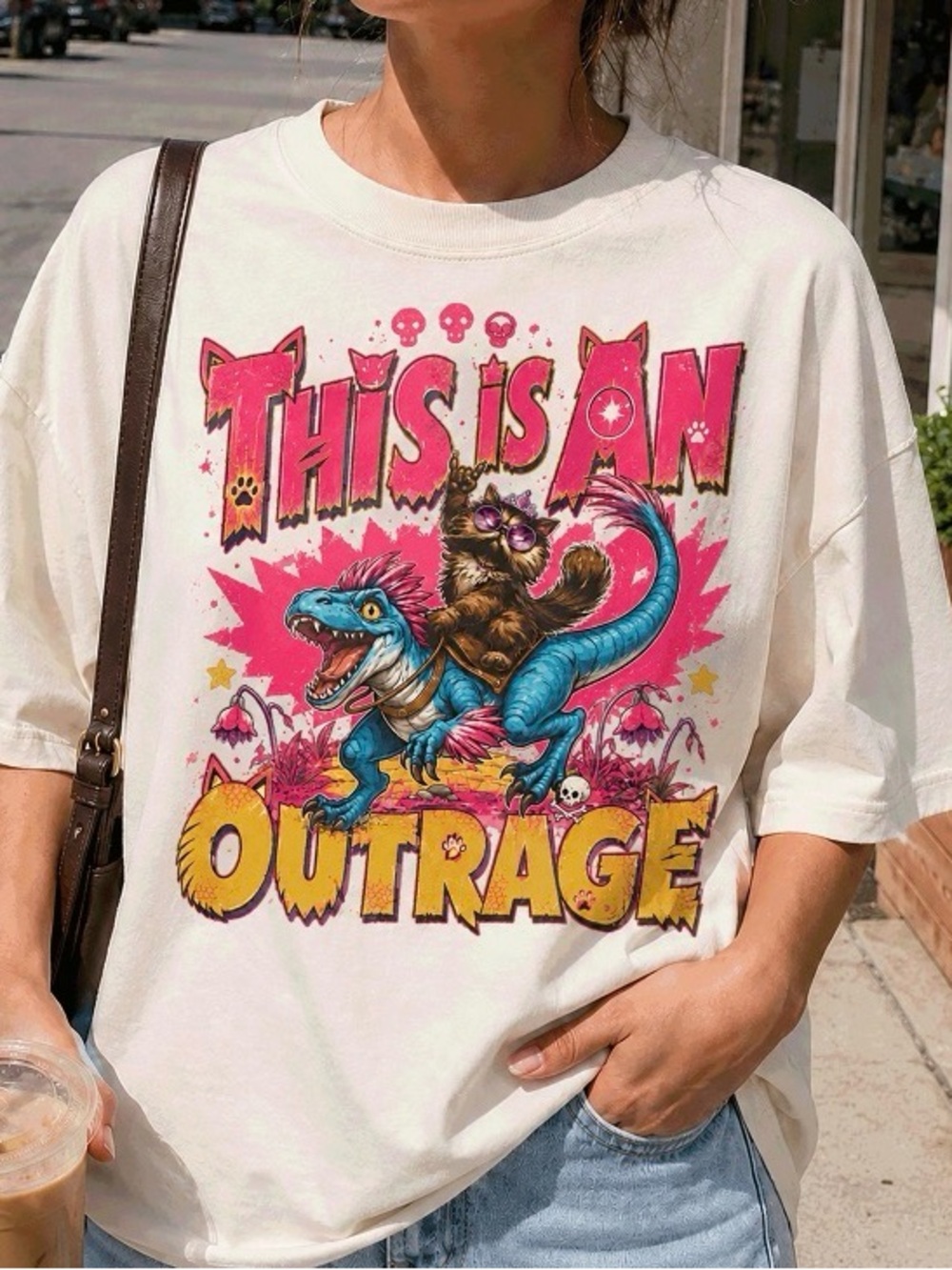 Vintage Princess Donut “I Am Yelling, Carl”  Dungeon Crawler Carl Cat Meme Tee